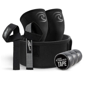 HighPowered 2POOD x Rehband Weightlifting Pack - Carbon-Schwarz XXL kaufen bei haghpowered.com