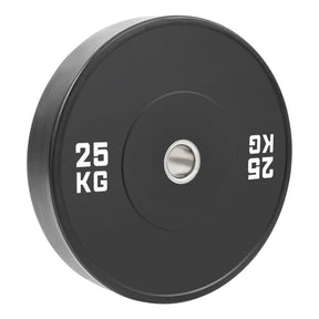 HighPowered Bumper Plates (Black) 25kg kaufen bei haghpowered.com