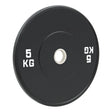 HighPowered Bumper Plates (Black) 5kg kaufen bei haghpowered.com