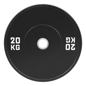 HighPowered Bumper Plates (Black) 20kg kaufen bei haghpowered.com