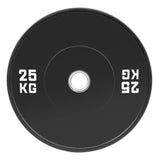 HighPowered Bumper Plates (Black) 25kg kaufen bei haghpowered.com
