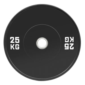 HighPowered Bumper Plates (Black) 25kg kaufen bei haghpowered.com