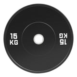 HighPowered Bumper Plates (Black) 15kg kaufen bei haghpowered.com