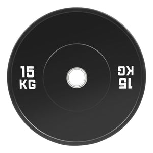HighPowered Bumper Plates (Black) 15kg kaufen bei haghpowered.com