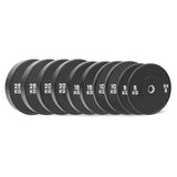 HighPowered Bumper Plates Set (Black) kaufen bei haghpowered.com
