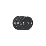 HighPowered Bumper Plates Set (Black) Intro (30 kg) kaufen bei haghpowered.com