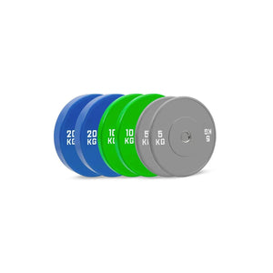 HighPowered Bumper Plates Set (Olympic) Beginner (70 kg) kaufen bei haghpowered.com