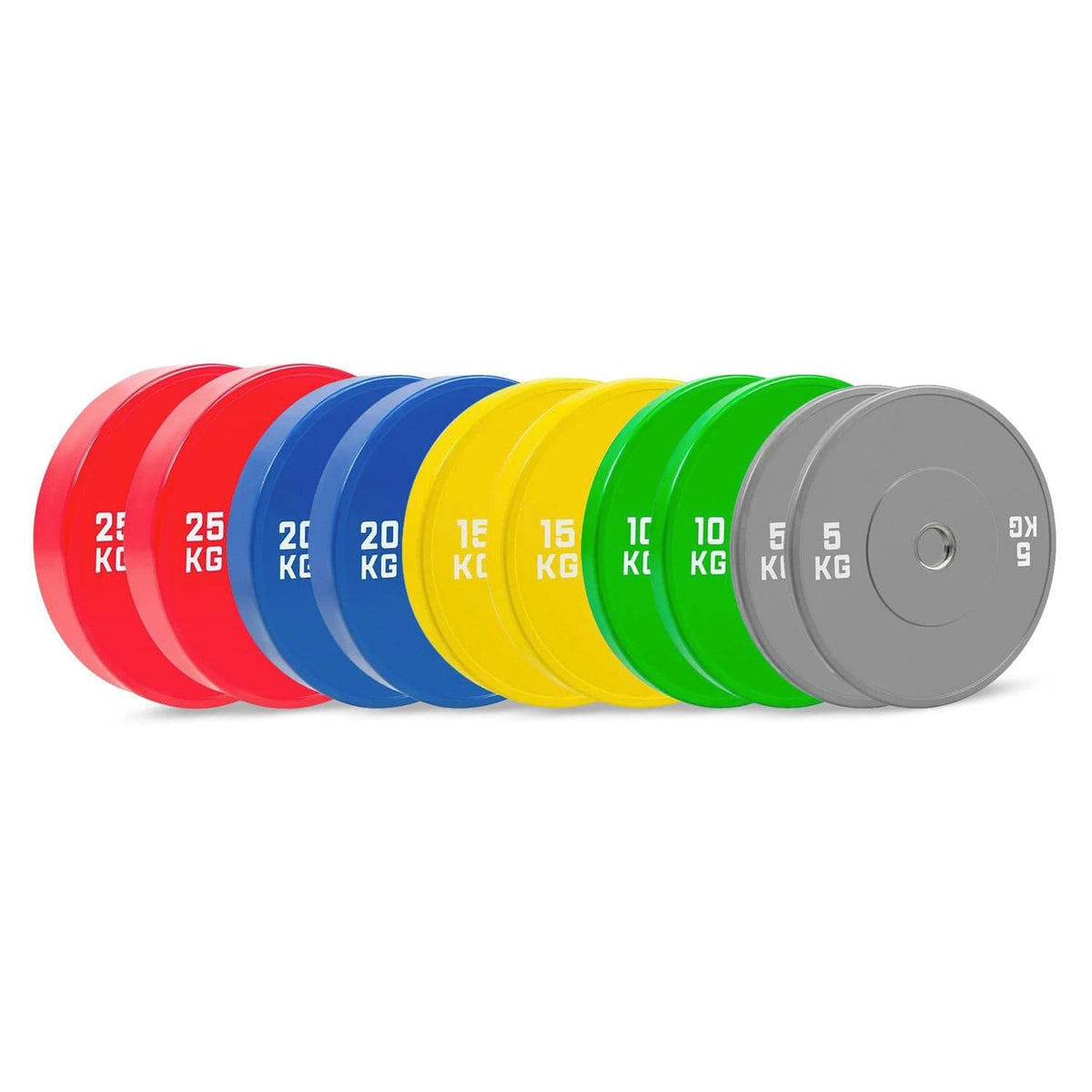 HighPowered Bumper Plates Set (Olympic) kaufen bei haghpowered.com