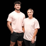 Frog Unisex Oversized T-Shirt (Peach) kaufen -  HighPowered Fitness Oberteile Unisex  - Fitness Onlineshop