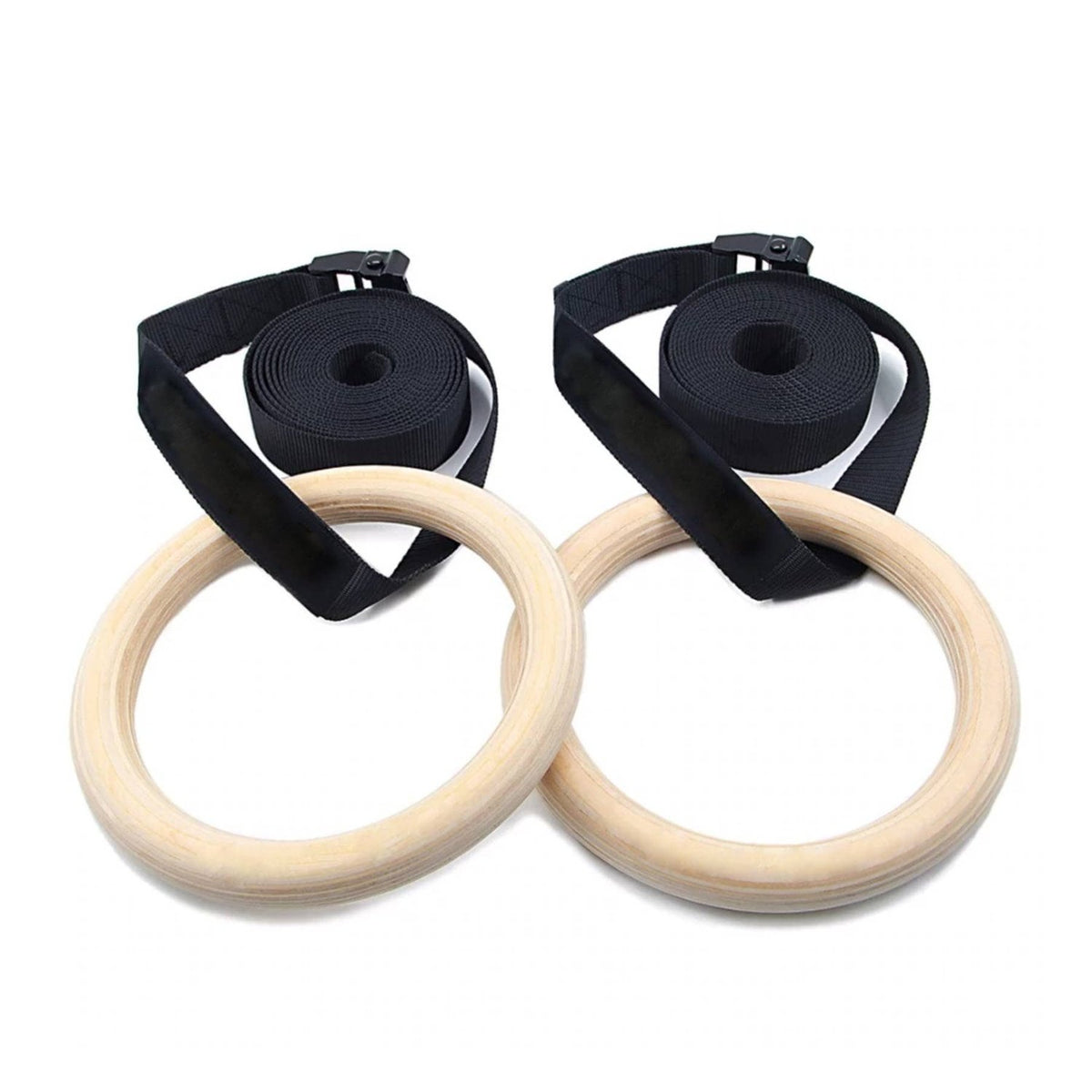 HighPowered Competition Gymnastics Rings (Fitnessringe Holz) kaufen bei haghpowered.com
