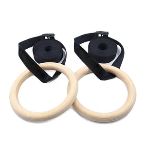 HighPowered Competition Gymnastics Rings (Fitnessringe Holz) kaufen bei haghpowered.com