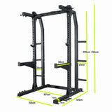 Heavy Half Rack mit Klimmzugstange kaufen -  HighPowered Squat Racks  - Fitness Onlineshop