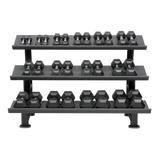 Hexagon Dumbbell Set (Kurzhanteln) 1-20kg (14 Paare) mit Storage Rack kaufen -  HighPowered Kurzhantel Sets  - Fitness Onlineshop