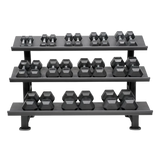 Hexagon Dumbbell Set (Kurzhanteln) 2-25kg (12 Paare) mit Storage Rack kaufen -  HighPowered Kurzhantel Sets  - Fitness Onlineshop