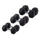 HighPowered Hexagon Dumbbell Set (Kurzhanteln) Elite (115 kg gesamt) kaufen bei haghpowered.com