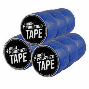 HighPowered HighPowered Tape (starkhaftendes Gewichtheberband) 9 Rollen Blau kaufen bei haghpowered.com