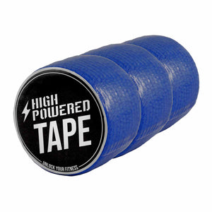 HighPowered HighPowered Tape (starkhaftendes Gewichtheberband) 3 Rollen Blau kaufen bei haghpowered.com