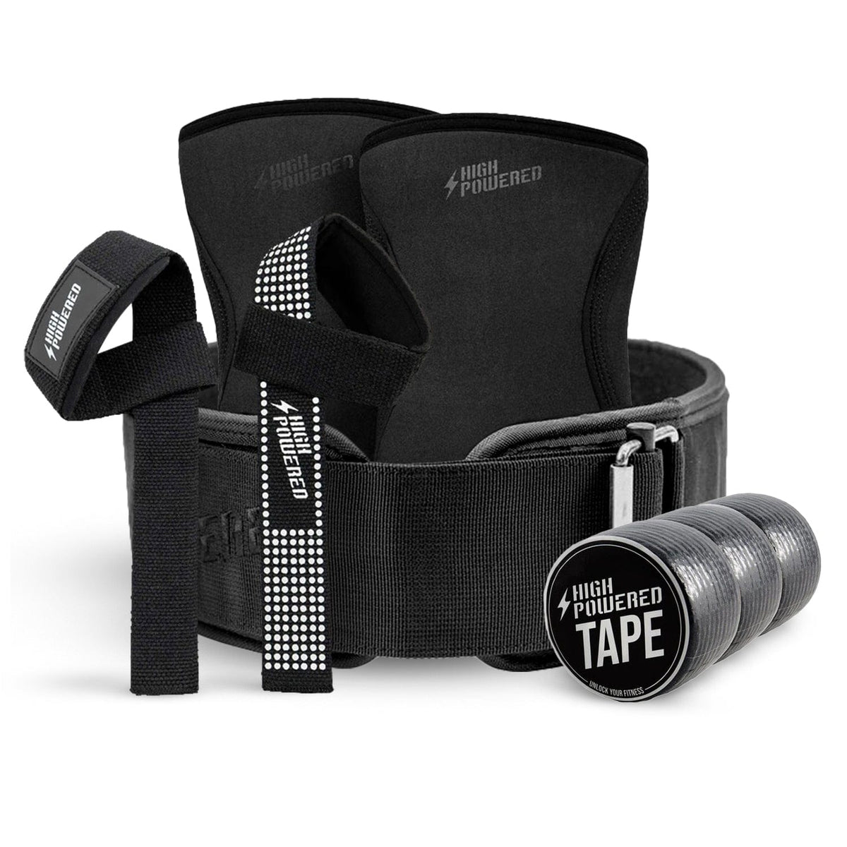 HighPowered HighPowered Weightlifting Pack - Schwarz XL kaufen bei haghpowered.com