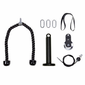 HighPowered Kabelzugstation für Zuhause (Pulley mit Scheibenhalter und Griffen) kaufen bei haghpowered.com