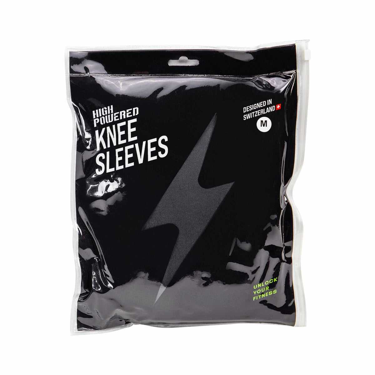 HighPowered Knee Sleeves 5mm (Kniebandagen Paar) - Carbon-Schwarz kaufen bei haghpowered.com