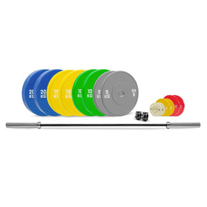 HighPowered Langhantel Set Advanced (122.5 - 129 kg) Olympic kaufen bei haghpowered.com