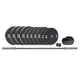 HighPowered Langhantel Set Elite (152.5 - 159 kg) Schwarz kaufen bei haghpowered.com