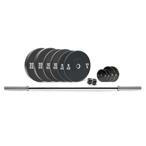 HighPowered Langhantel Set Beginner (92.5 - 98 kg) Schwarz kaufen bei haghpowered.com