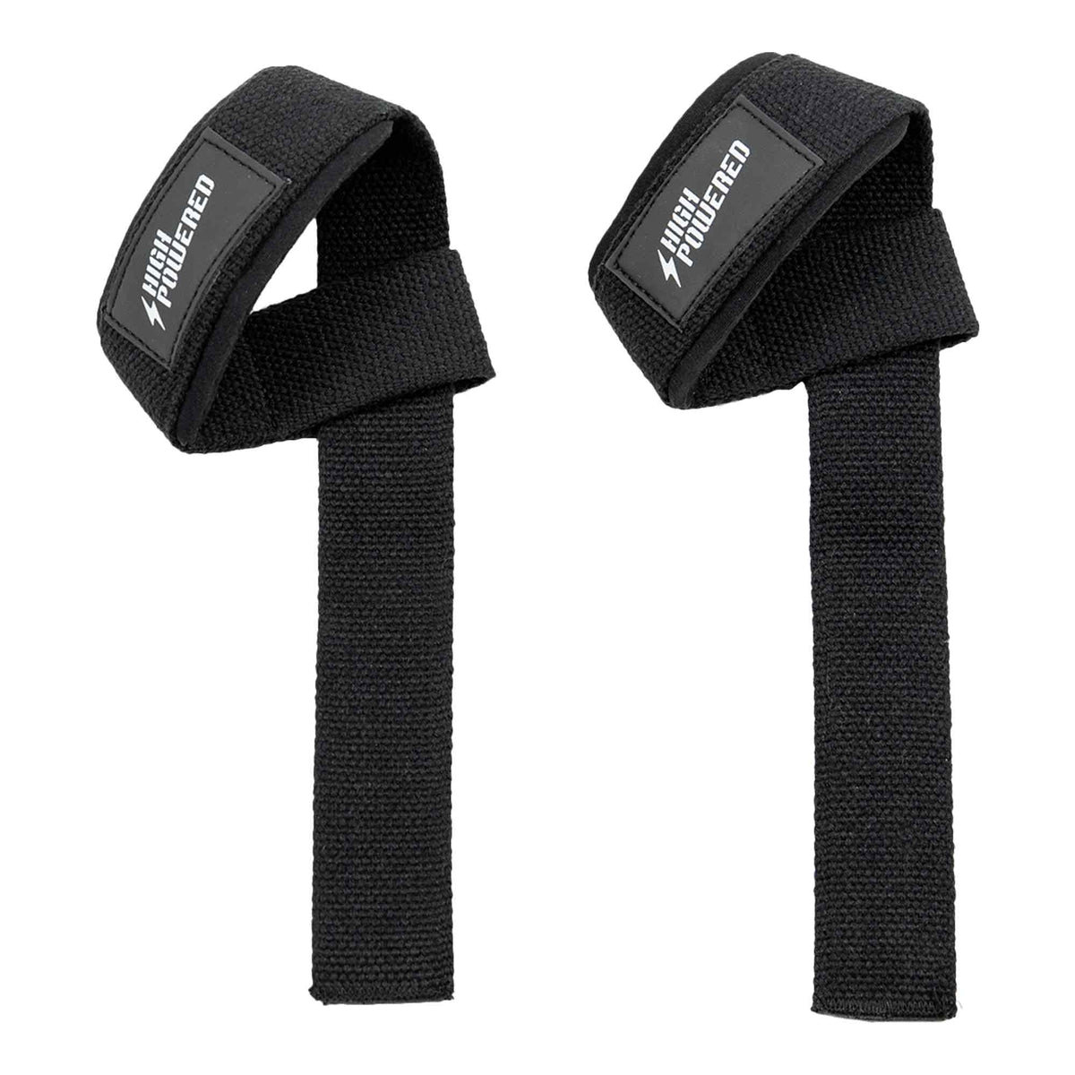 HighPowered Lifting Straps (Gym Zughilfen) Schwarz kaufen bei haghpowered.com