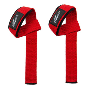 HighPowered Lifting Straps (Gym Zughilfen) Rot kaufen bei haghpowered.com