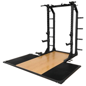 HighPowered Multifunktionales Half Rack mit Weightlifting Plattform kaufen bei haghpowered.com