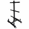 HighPowered Hantelscheibenständer Easy-Roll (mit 4x Stangenhalter) kaufen bei haghpowered.com