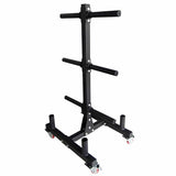HighPowered Hantelscheibenständer Easy-Roll (mit 4x Stangenhalter) kaufen bei haghpowered.com