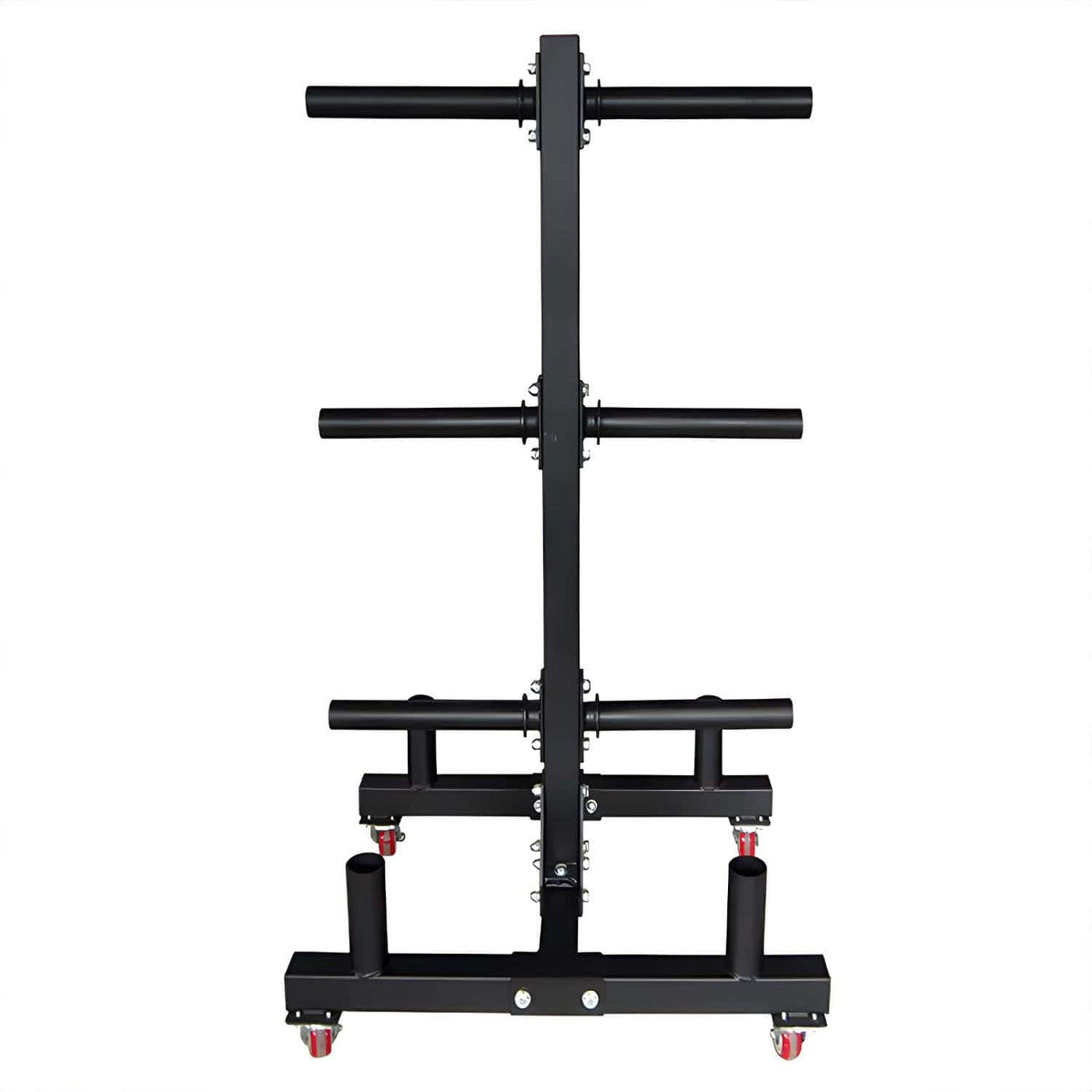 HighPowered Hantelscheibenständer Easy-Roll (mit 4x Stangenhalter) kaufen bei haghpowered.com