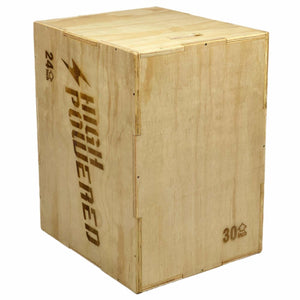 HighPowered Plyobox Holz (3-in-1 Jump Box) kaufen bei haghpowered.com