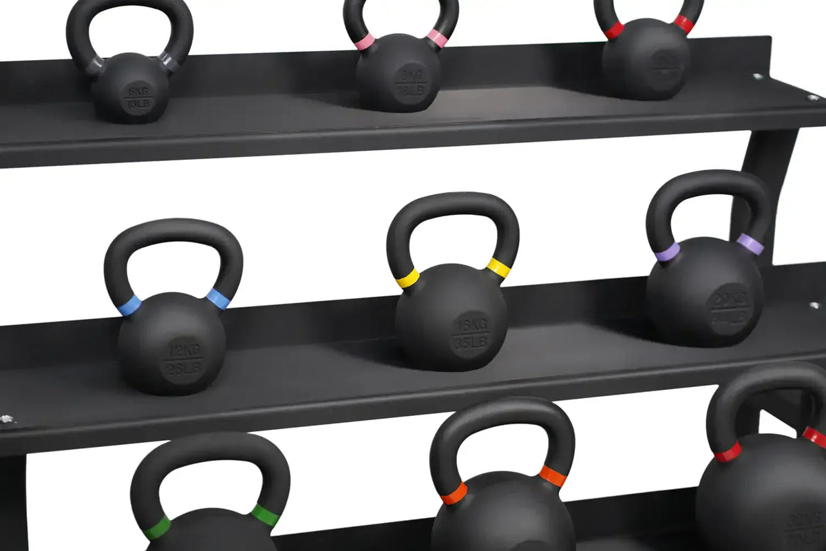 Powder-Coated Kettlebell Set kaufen -  HighPowered Kettlebell Sets  - Fitness Onlineshop