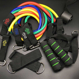 HighPowered Resistance Band Set 11-teilig (bis 68 kg Widerstand) kaufen bei haghpowered.com