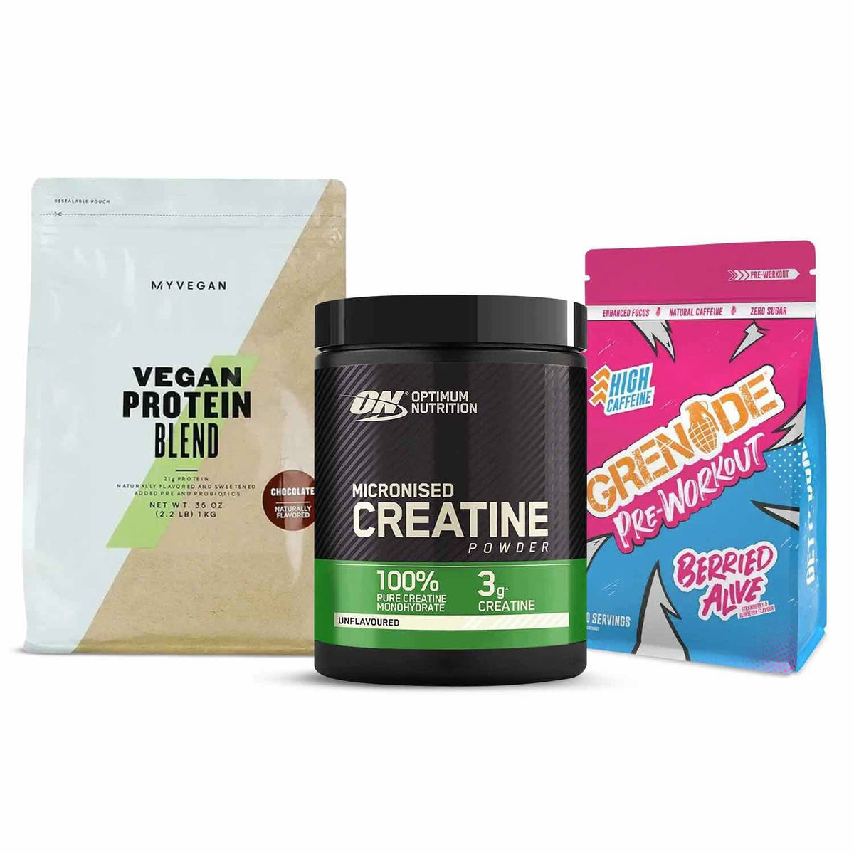 HighPowered Vegan Strength Pack Chocolate Berried Alive kaufen bei haghpowered.com