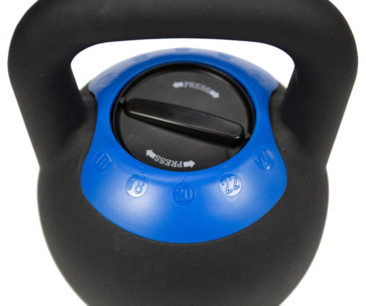 Verstellbare Kettlebell (Powder-Coated) kaufen -  HighPowered Kettlebells  - Fitness Onlineshop