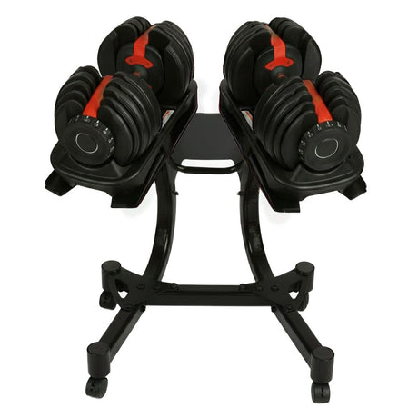 Verstellbare Kurzhanteln Set mit Ständer kaufen -  HighPowered Verstellbare Hanteln Sets  - Fitness Onlineshop