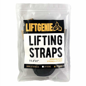 LiftGenie Quick Release Lifting Straps (Zughilfen) kaufen bei haghpowered.com