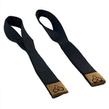 LiftGenie Quick Release Lifting Straps (Zughilfen) Schwarz kaufen bei haghpowered.com