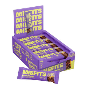 Misfits Misfits Vegan Protein Bar 15 x 50 g Caramel Fudge kaufen bei haghpowered.com