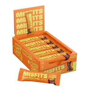 Misfits Misfits Vegan Protein Bar 15 x 50 g Peanut Butter Fudge kaufen bei haghpowered.com