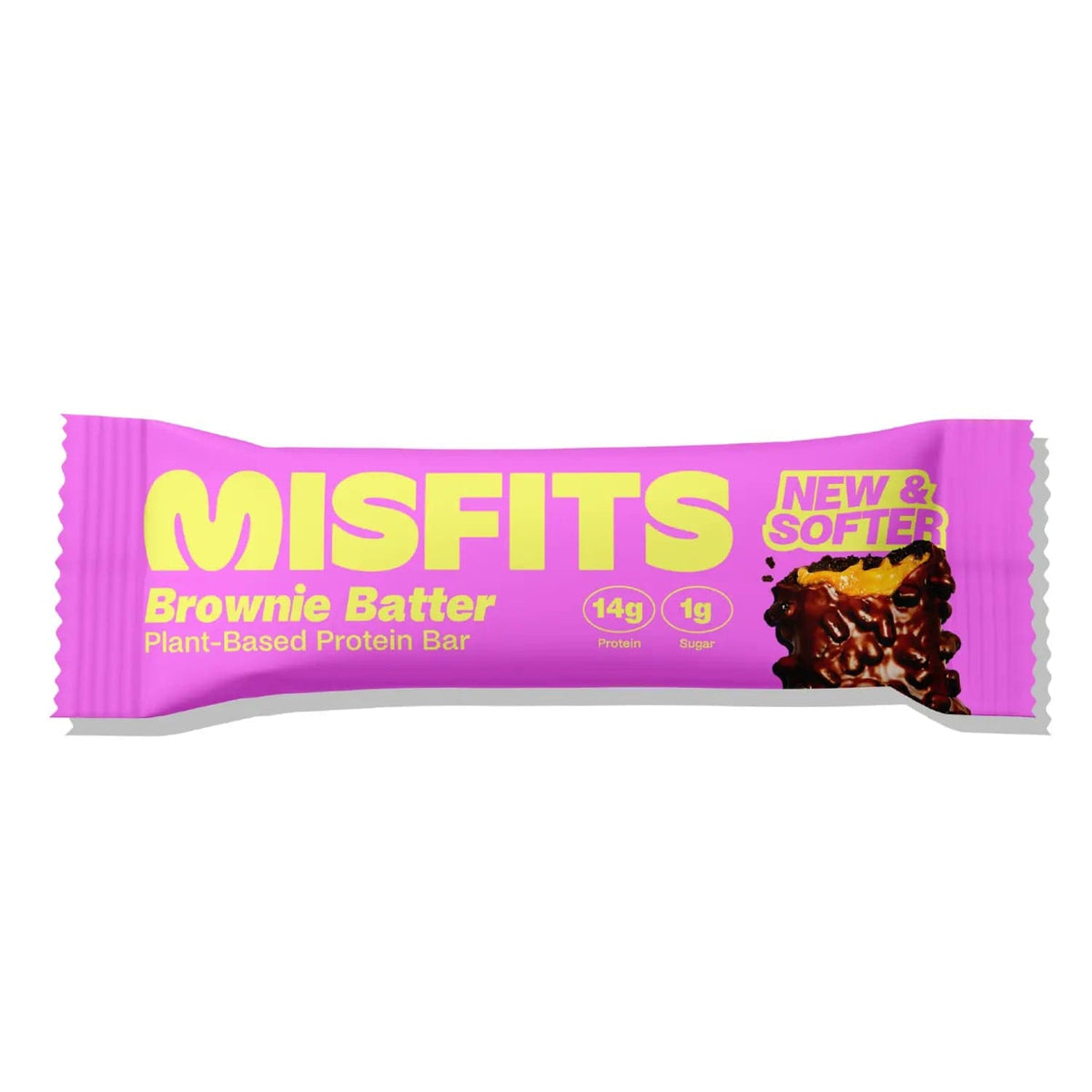 Misfits Misfits Vegan Protein Bar 50 g Brownie Batter kaufen bei haghpowered.com