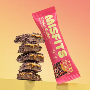 Misfits Misfits Vegan Protein Bar 15 x 50 g Cookie Butter kaufen bei haghpowered.com