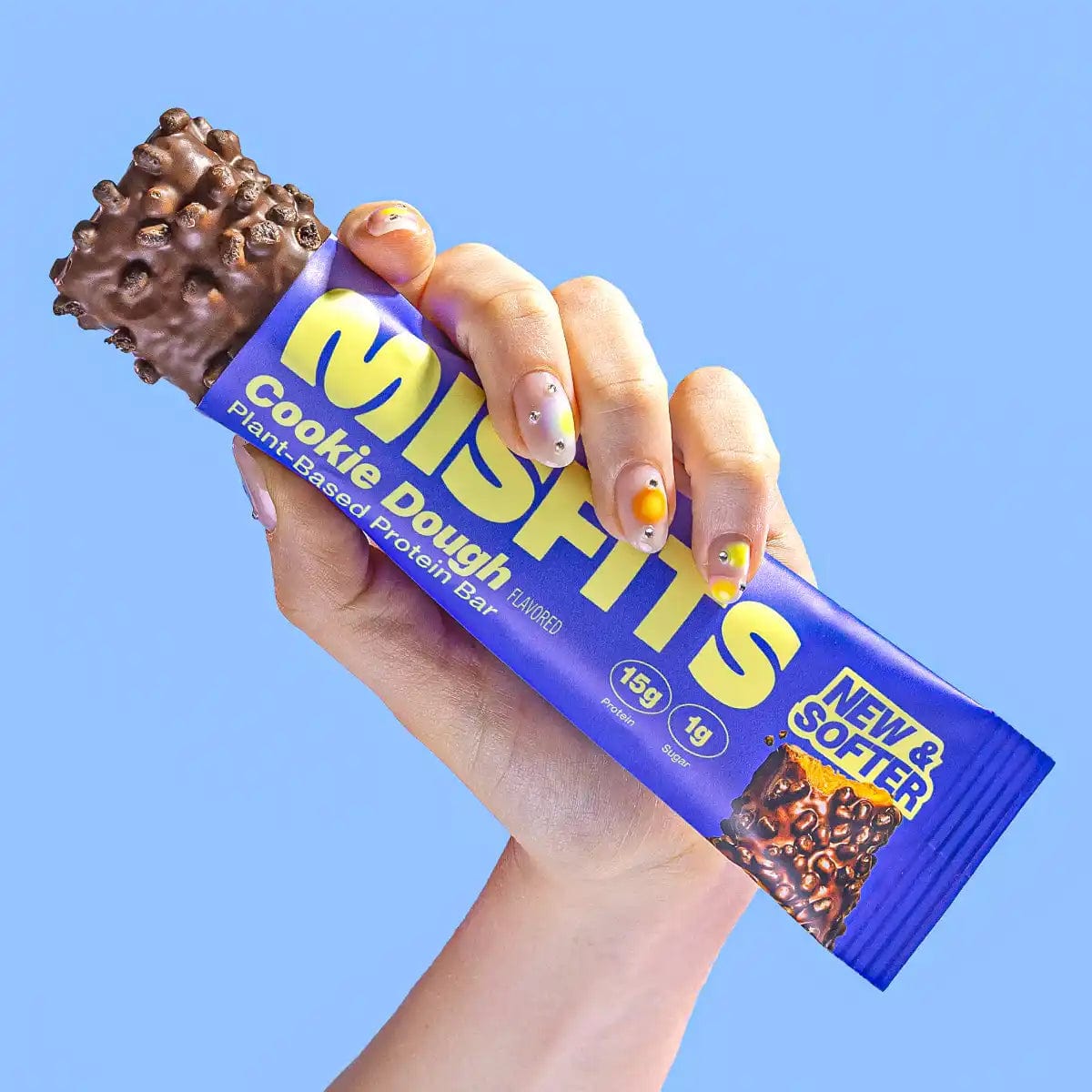 Misfits Misfits Vegan Protein Bar 50 g Cookie Dough kaufen bei haghpowered.com