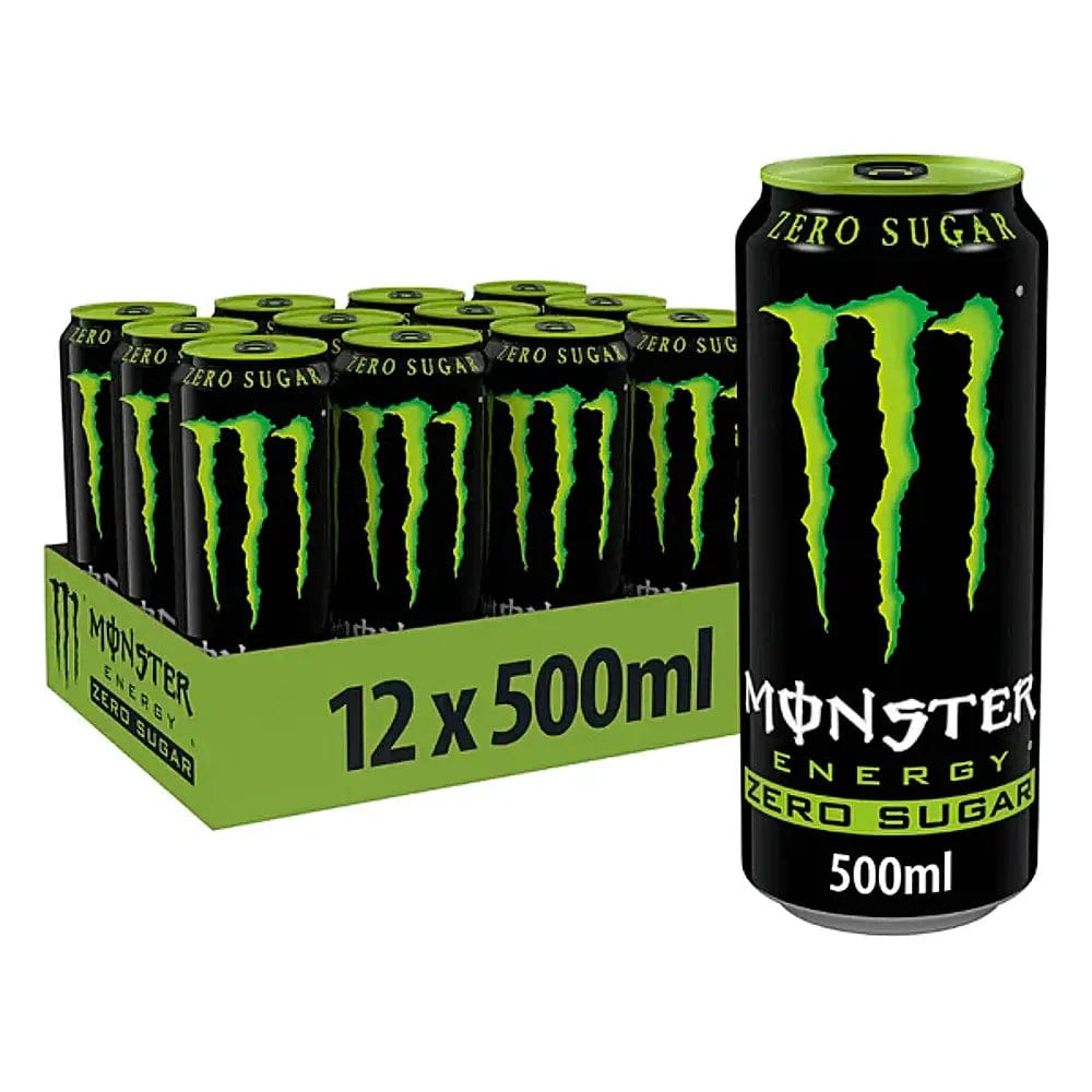 Monster Energy Monster Energy Drink Original Green (Zero Sugar) 12 x 500 ml kaufen bei haghpowered.com