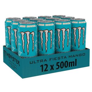 Monster Energy Monster Ultra Energy Drink (Zero Sugar) 12 x 500 ml Teal (Fiesta) kaufen bei haghpowered.com