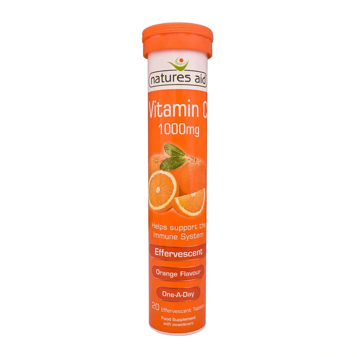 Natures Aid Vitamin C Brausetabletten (1000 mg Mega Formula) 20 Tabs kaufen bei haghpowered.com