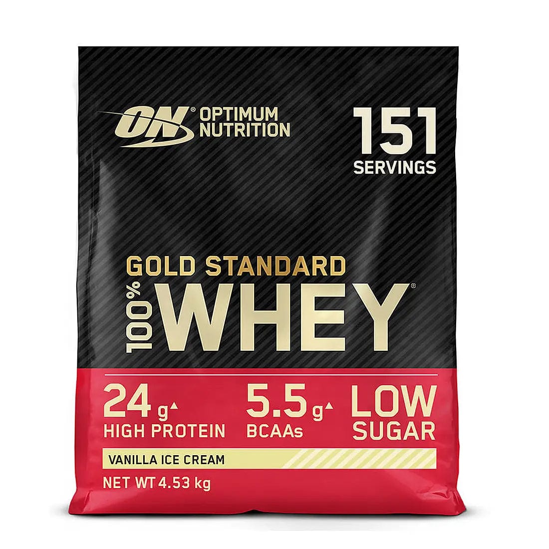 Optimum Nutrition Gold Standard 100% Whey Protein Vanilla Ice Cream 4.54 kg kaufen bei haghpowered.com